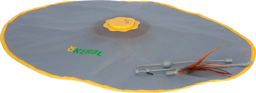 Stimulez l'instinct de chasse du chat : Kerbl Catch the TailFeather 81666
