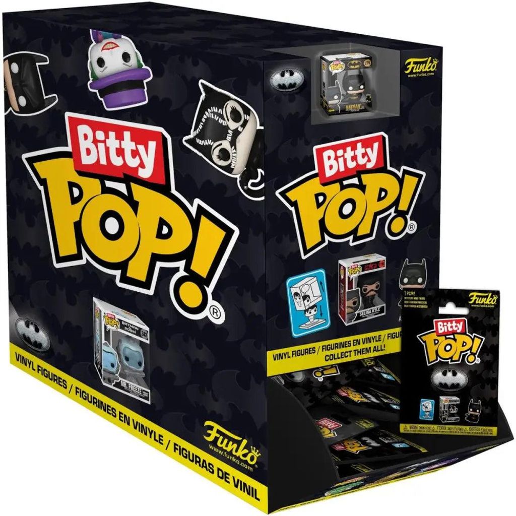 Statuetta Funko POP Bitty DC Super Heroes MIX Batman Immagine del prodotto 