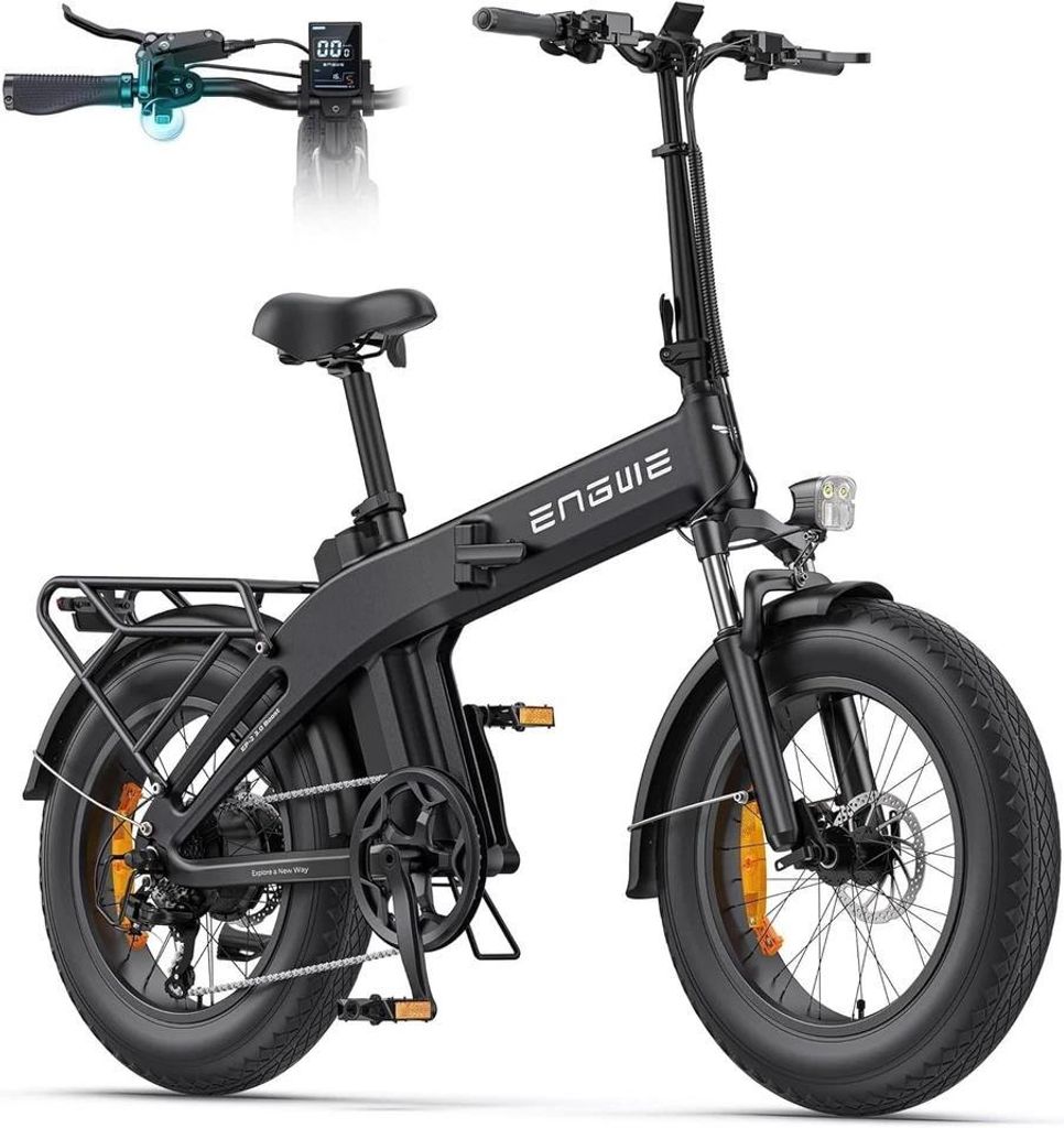 ECOVELO Fahrrad-Reifen Set – 2 Reifen + 2 Schläuche, 700x32C, Schwarz
