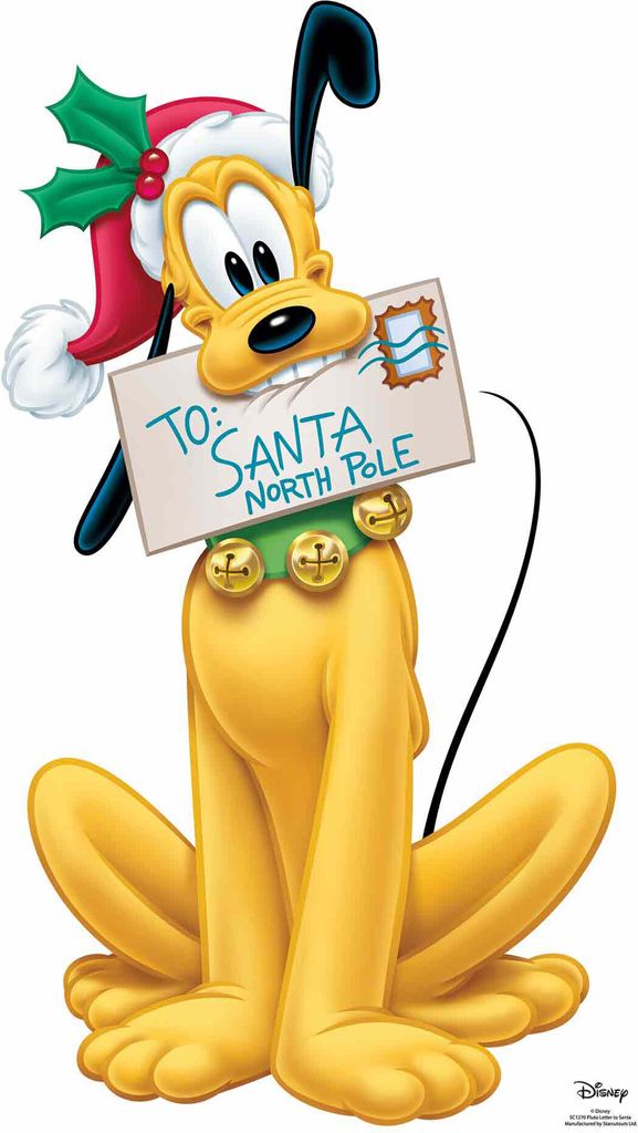 Weihnachten Pappaufsteller Pluto