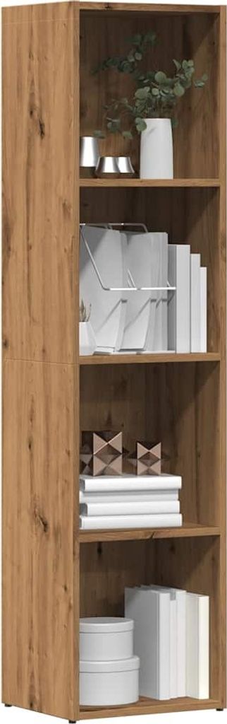 Möbel Bücherregal Artisan-Eiche 36x30x114 cm Holzwerkstoff - Bücherregale"Design 2024" DE43110128