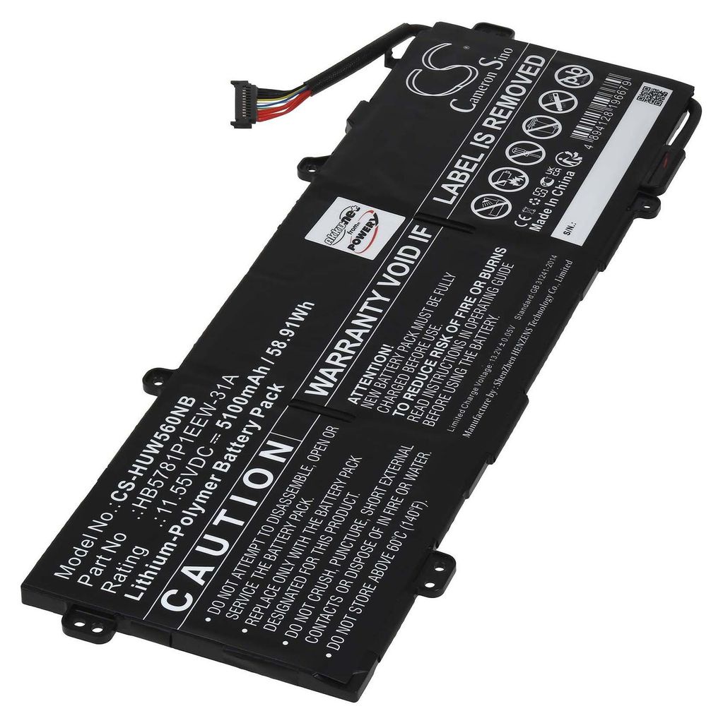 Akku für Huawei HKD-W76 Laptop Produktbild 