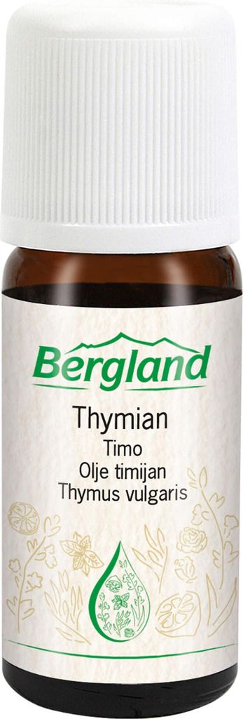 Bergland Ätherisches Öl Thymian-Öl Thymus vulgaris ct. Thymol aus Albanien 10 ml