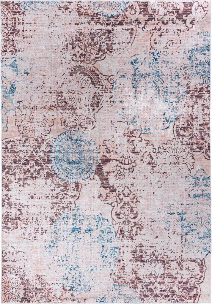 Tapis anti-tache Mazovia 160x230 - Idéal enfants et animaux, style vintage