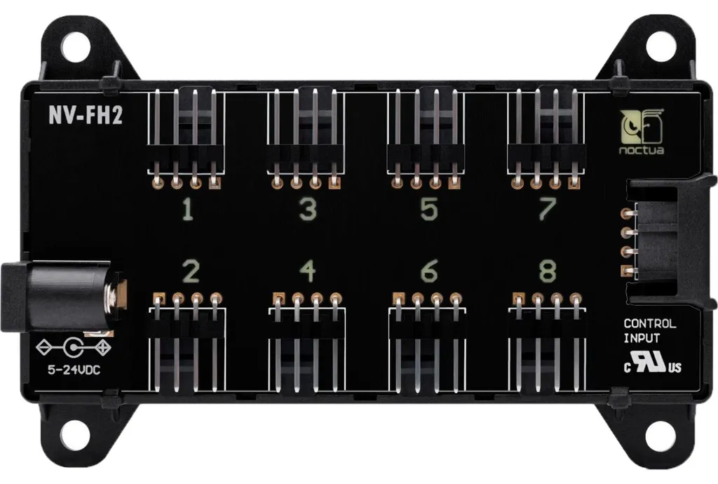 Noctua NV-FH2 Hub de Ventilateur à 8 Canaux PWM pour PC Silencieux