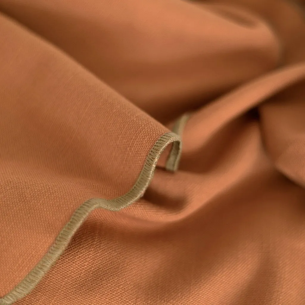 Nappe Solace 140x140 cm Terrakota 100% Polyester Fabriqué en Europe