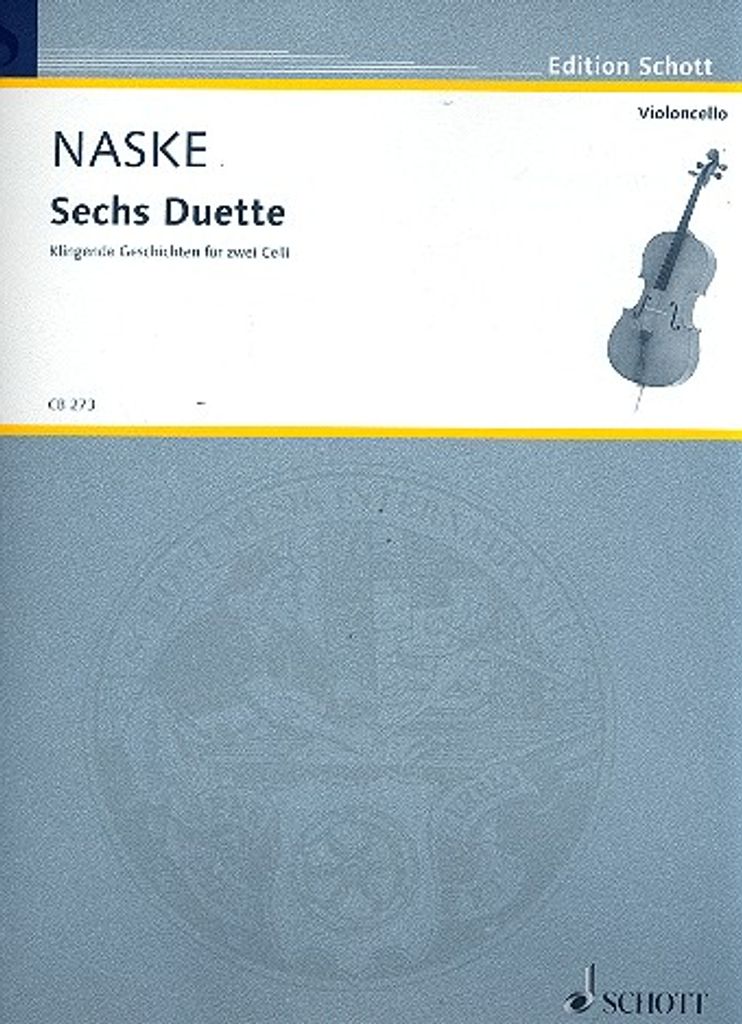 6 Duette für 2 Violoncelli Partitur und Stimmen