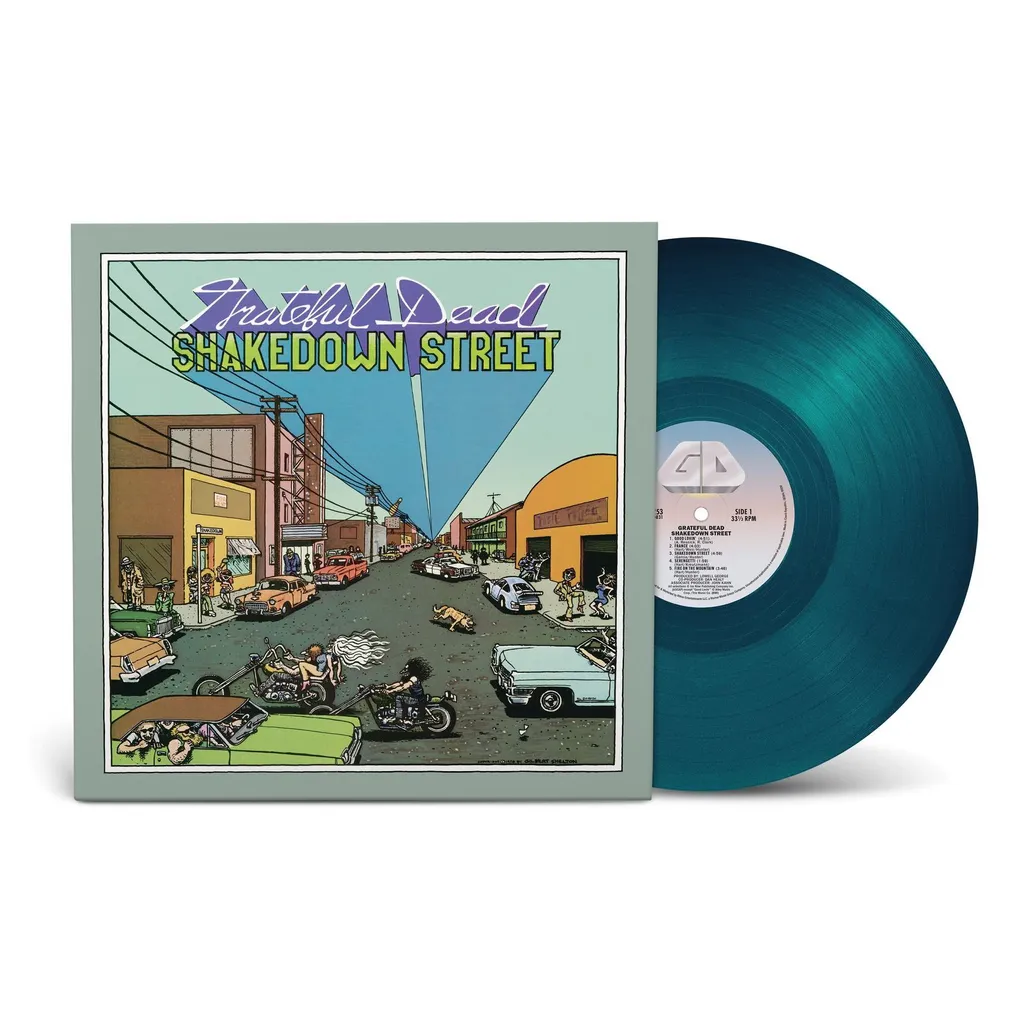 Vinyle Grateful Dead Shakedown Street Couleur Bleu Sea Blue LP Neuf