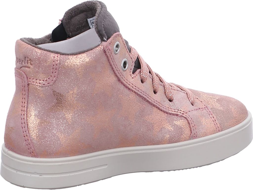 Superfit Merida Sneaker Für Mädchen – Trendige Veloursleder-Sneaker In Weite M IV, Mit Wechselbarer Ledersohle Und Innenzip