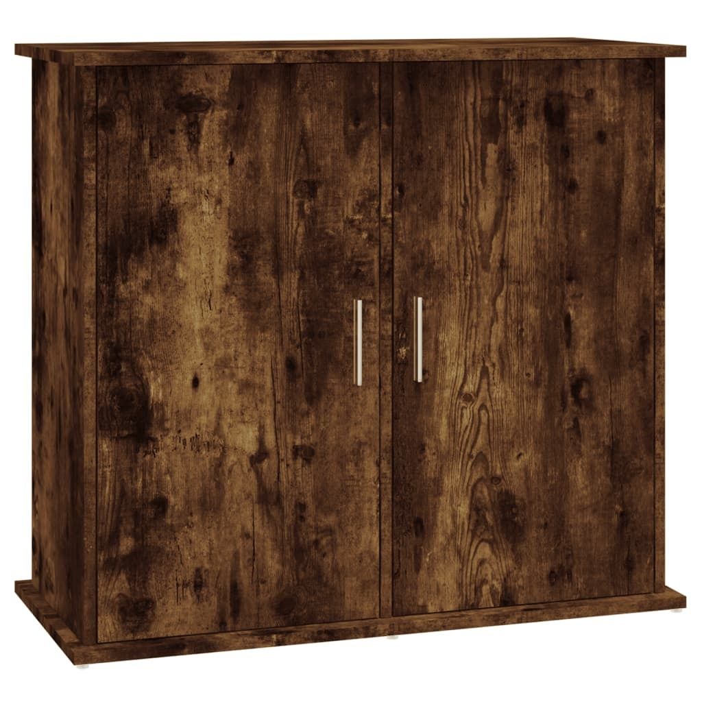 vidaXL Support pour aquarium chêne fumé 81x36x73 cm bois Image du produit 