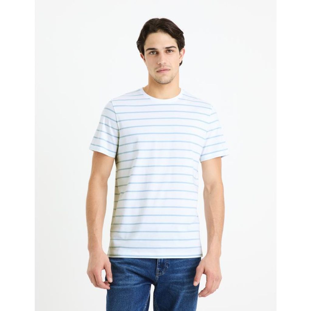 Celio Gestreiftes T-Shirt Gebaser 1140276__S