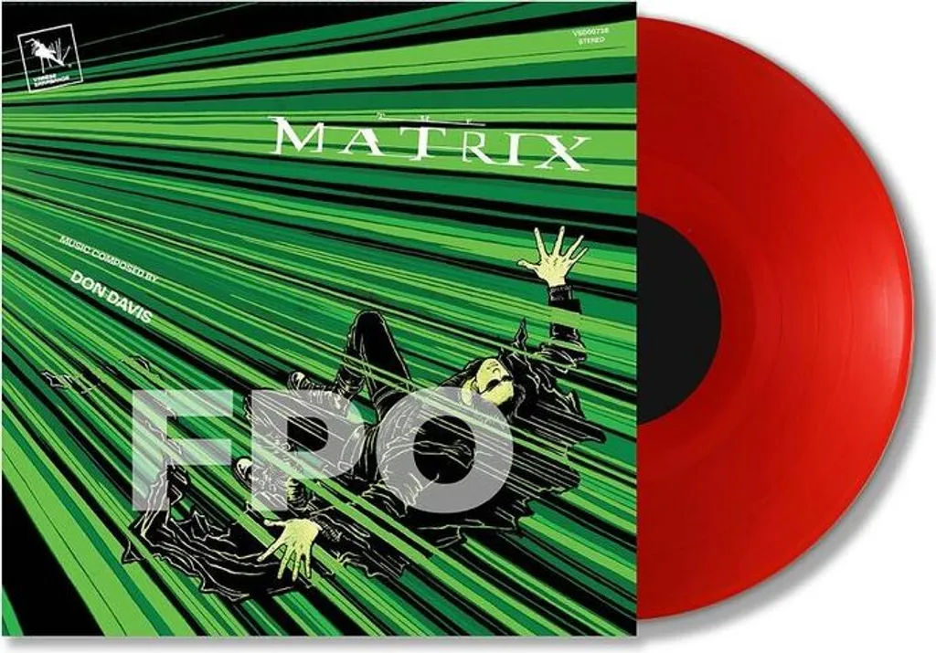 Vinyle Matrix Bande Originale Don Davis Édition Limitée Rouge Rubis