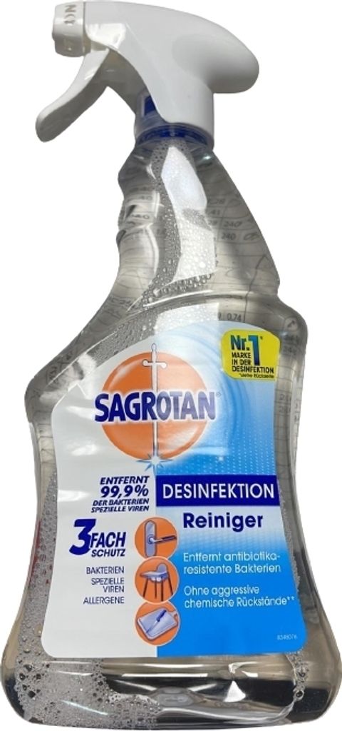 Sagrotan, Désinfectant quotidien et nettoyant doux, 500ml Image du produit 