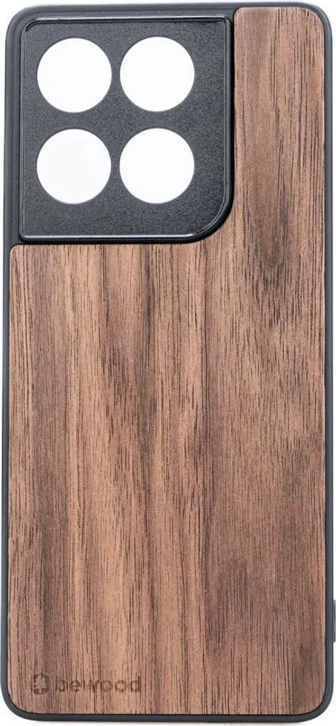 Bewood Cover Motorola Edge 60 Fusion Noce - Protezione Eco-Tech