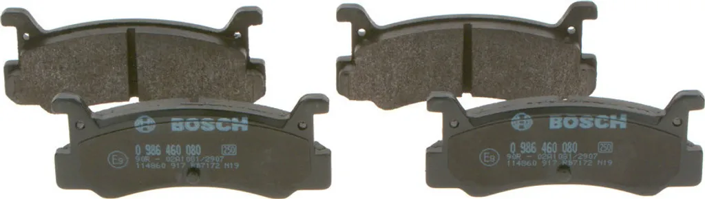 Jeu de plaquettes de frein à disque Bosch compatible avec Mazda MX-3 EC