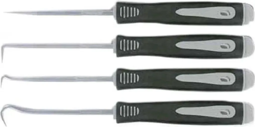 Var Pick Hook Set Jeu de 4 Crochets et Pointes Noir Taille Unique