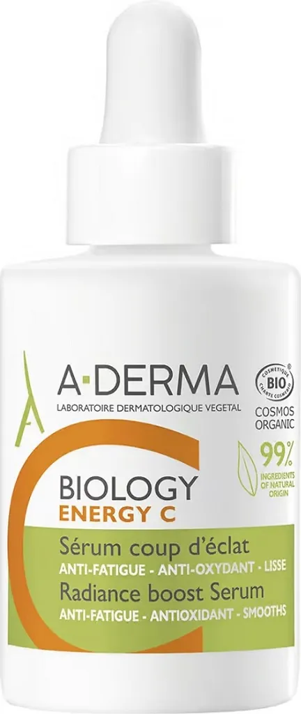 A-DERMA Biology Energy C: Il Siero Viso Bio che risveglia la Pelle