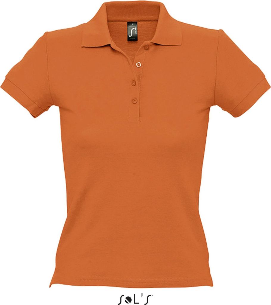 SOLs 11310 | Ladies Poloshirt People 210 - Farbe: Orange - Größe: L