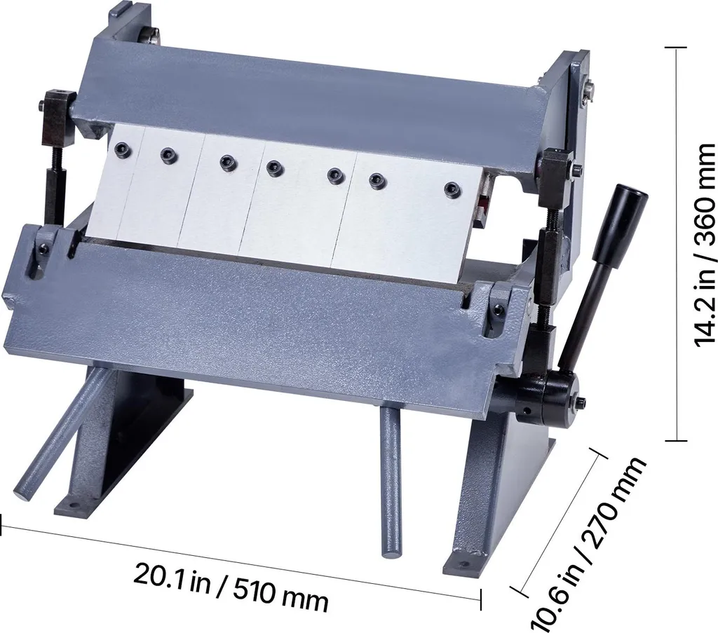 Plieuse de Tôle Manuelle 305 mm - Solution de Pliage Précis VEVOR - 8