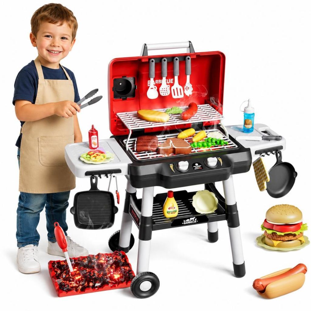 Woopie Grill Barbecue Giardino Cucina Set Led Interattivo Immagine del prodotto 