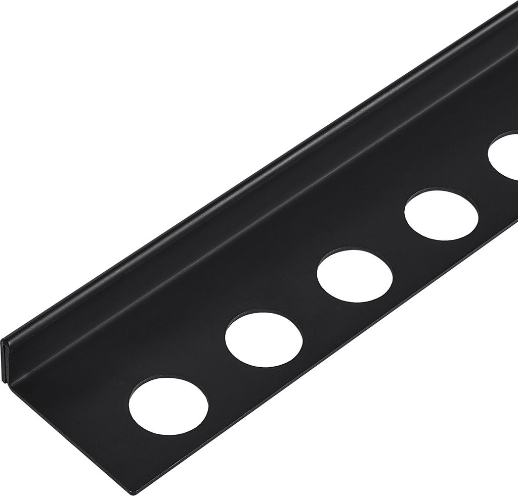 Balneo Gefälleprofil FLOOR STRIPS Edelstahl AISI 305 Links 120 cm Schwarz