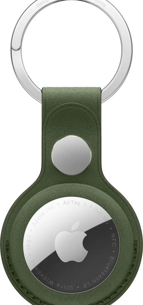 Protégez votre AirTag avec l'Anneau Apple Vert en Acier Inoxydable Pro
