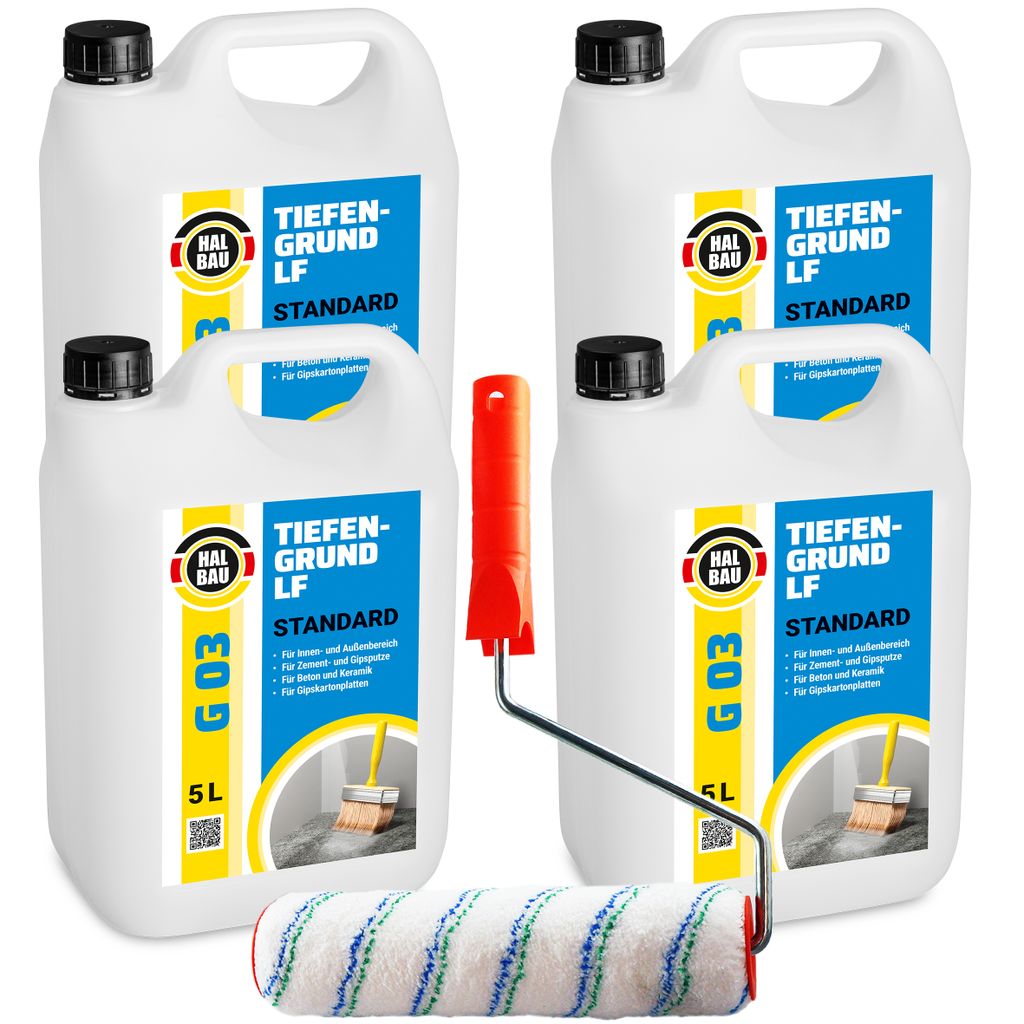 Tiefengrund 20L Tiefgrund LF Farben Tapeten Putz Gips Produktbild 