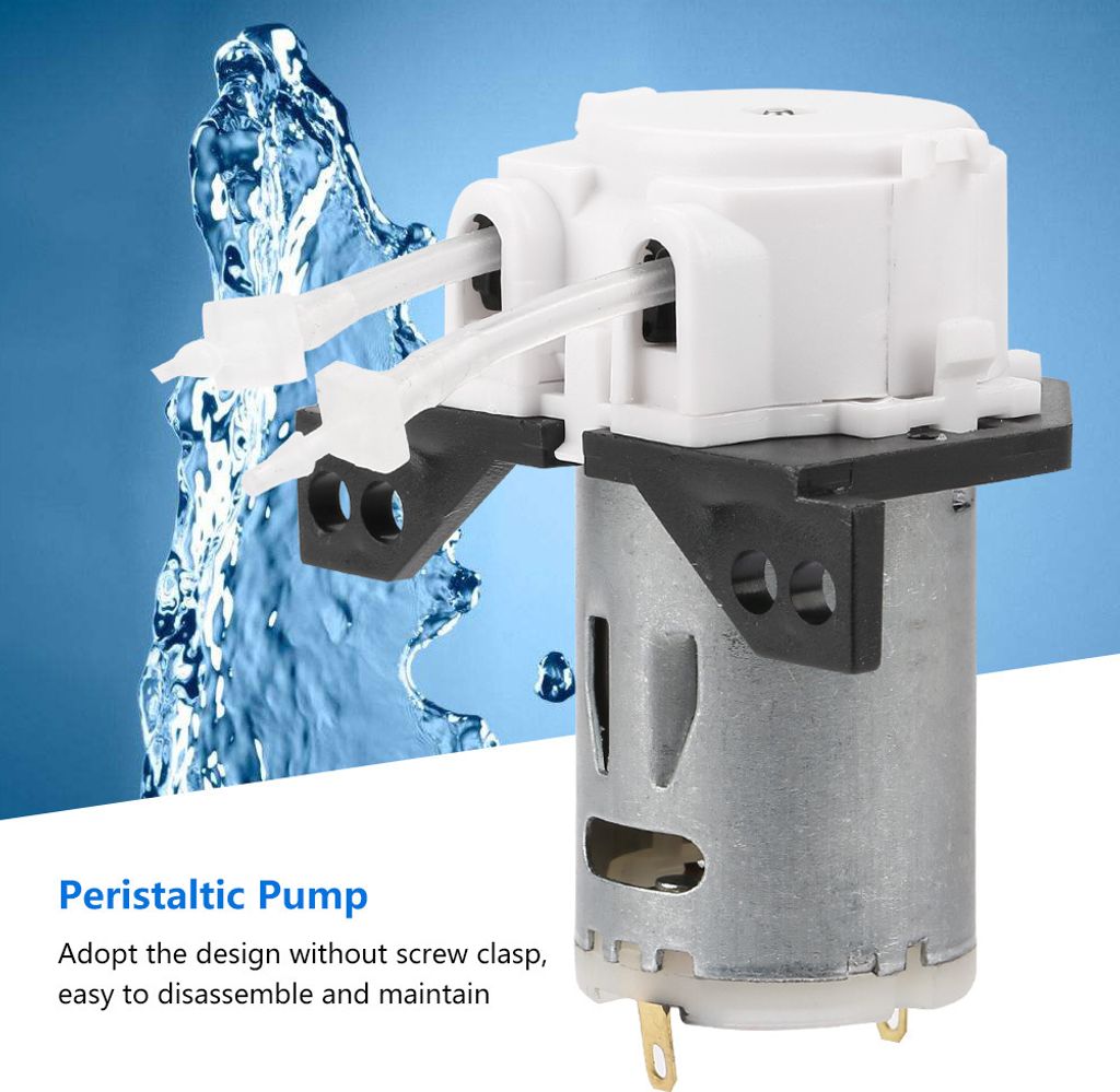 Peristaltische Pumpe, Dosierpumpe, DIY-Dosierpumpe, Peristaltische Dosierpumpe, Aquarium-Dosierpumpe, Chemie-Dosierpumpe