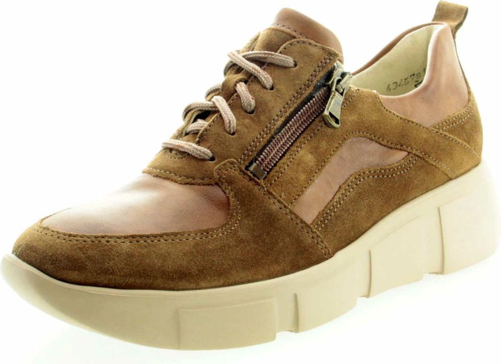 Waldläufer 735011 302 142 Damen Sneaker Lou Braun, Braun, Gr. 5