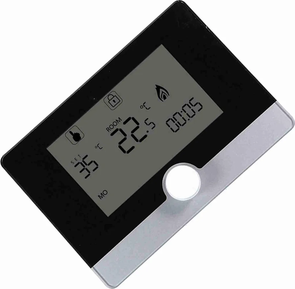 Thermostat programmable Blanc pour Chaudière Murale - Modèle Digital T12 - 4