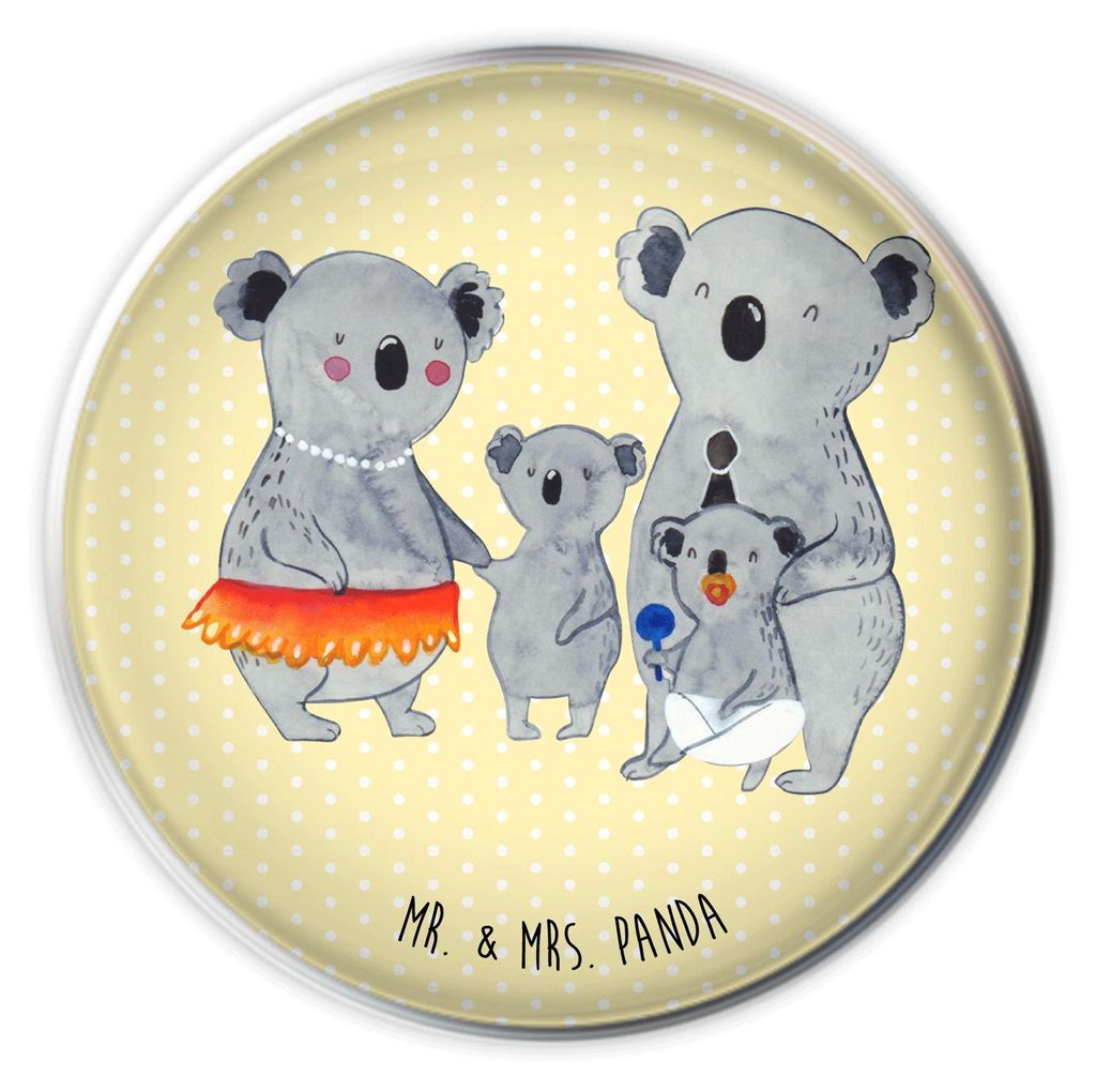 Mr. & Mrs. Panda Waschbecken Stöpsel Koala Familie - Gelb Pastell - Geschenk, Koalas, Papa, Abflussstopfen, Family, Kinder, Abfluss-Stopfen, Ablau...