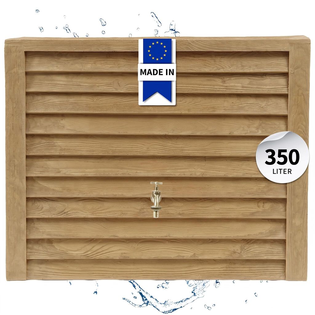 GARANTIA WOODY wandtank 350 L lightwood Productafbeelding  AI-gegenereerde afbeelding
