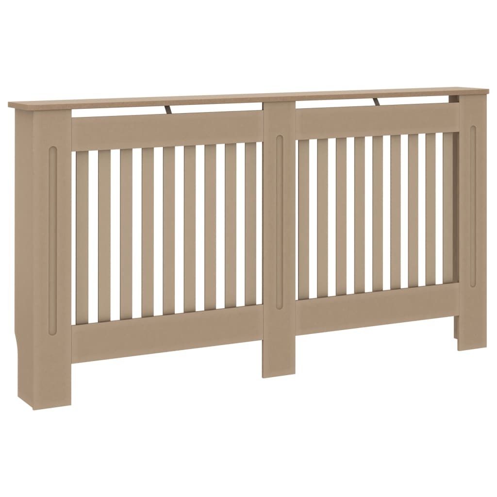 vidaXL Habillage de radiateur 152x19x81 cm MDF Image du produit 