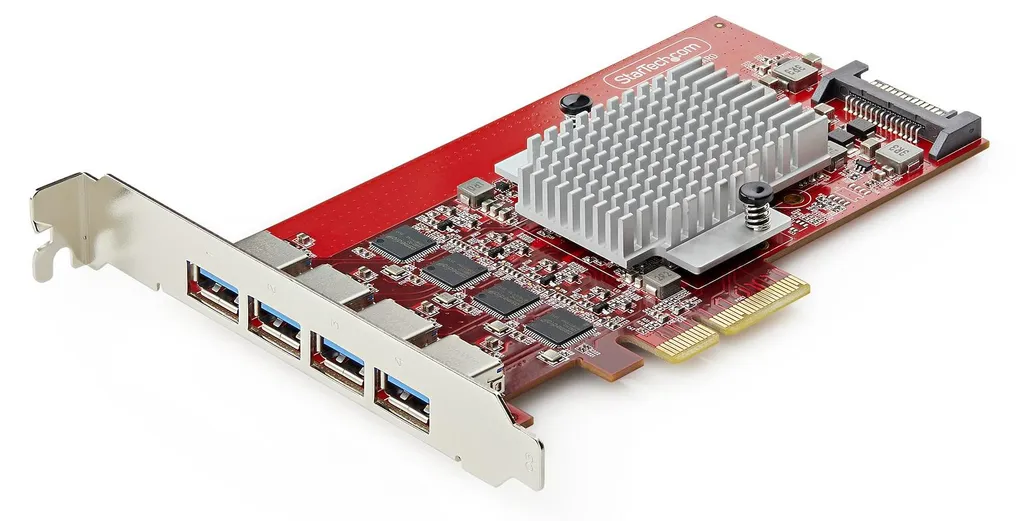 Ajoutez 4 Ports USB Rapides à votre Serveur avec cette Carte PCIe 3.0