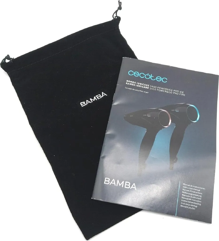 Sèche-cheveux Ionique Cecotec Bamba IoniCare 5450 Puissant et Pliable - 20