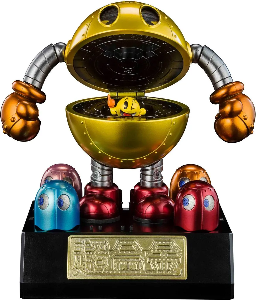 Figurine Pac-Man Diecast Inoxydable 11 cm Chogokin Tamashii BTN61506-0