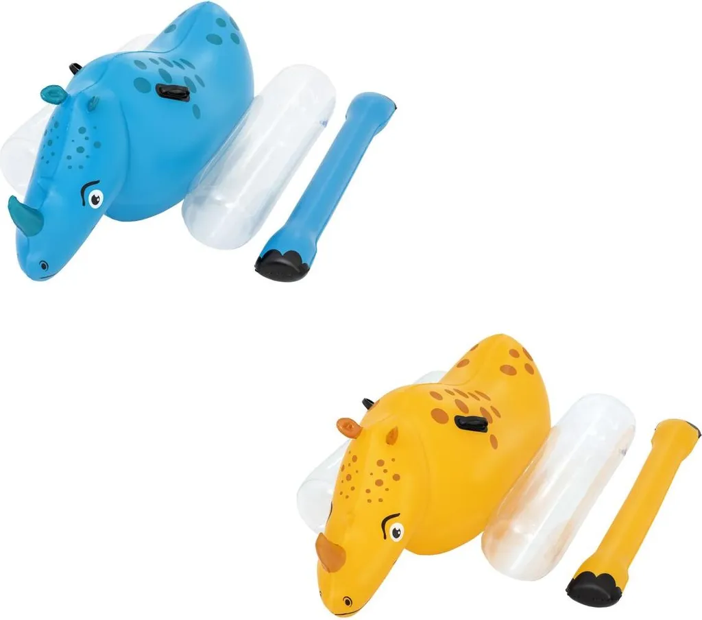 Jeu Piscine Sécurisé Combat Rhinocéros Bestway pour Enfant dès 3 Ans