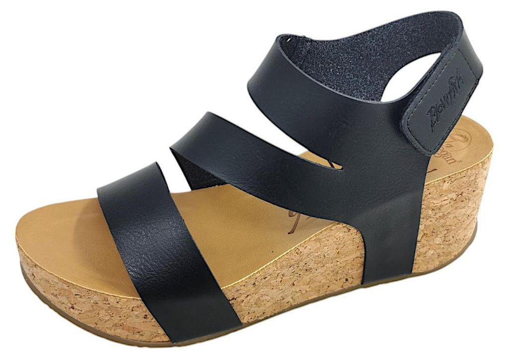 Blowfish, LeeLee, Damenschuhe : Sandales noires, style Image du produit 