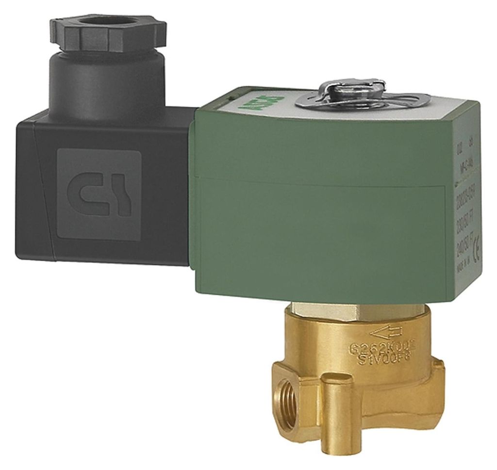 Riegler 2/2-Wege-MV., MS, NC, direktg., 24 V DC, NBR, G 1/8, PN 0-8 bar