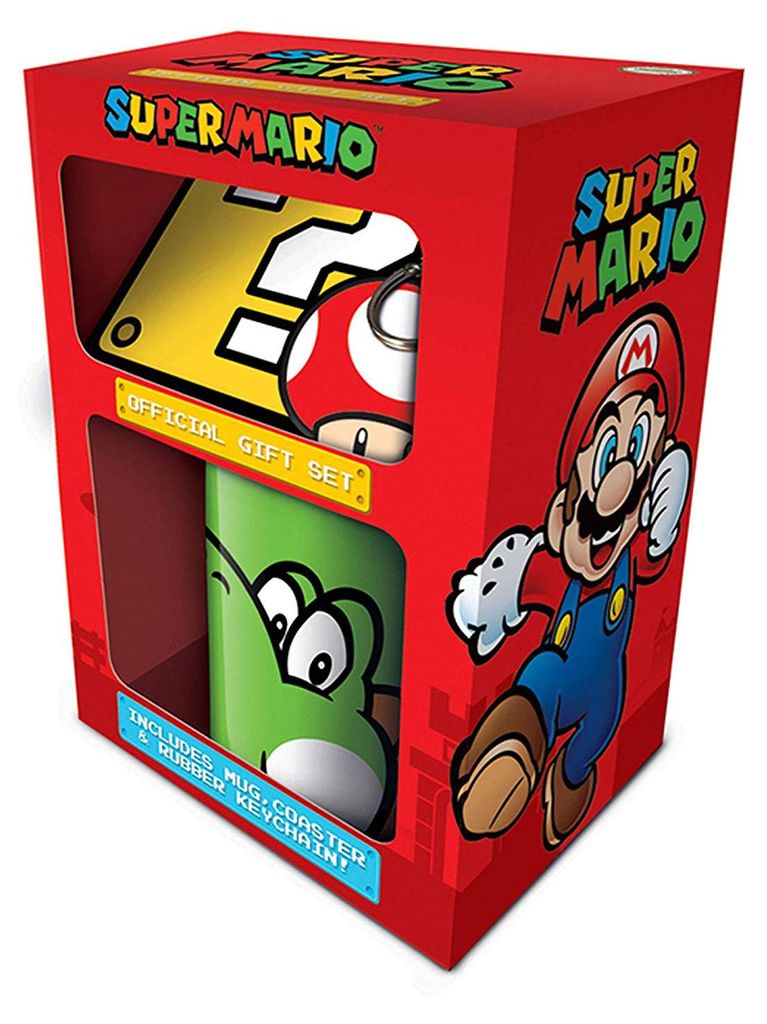 Kubek PYRAMID Nintendo Super Mario - Zestaw z breloczkiem, Immagine del prodotto 