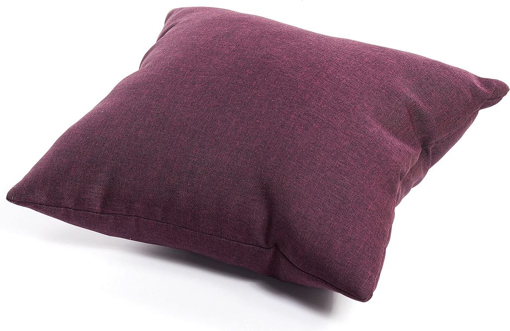 Palettenkissen, Palettenauflagen Sitzkissen Rückenlehne Gesteppt PFG (Deko Kissen 40x40, Violett)