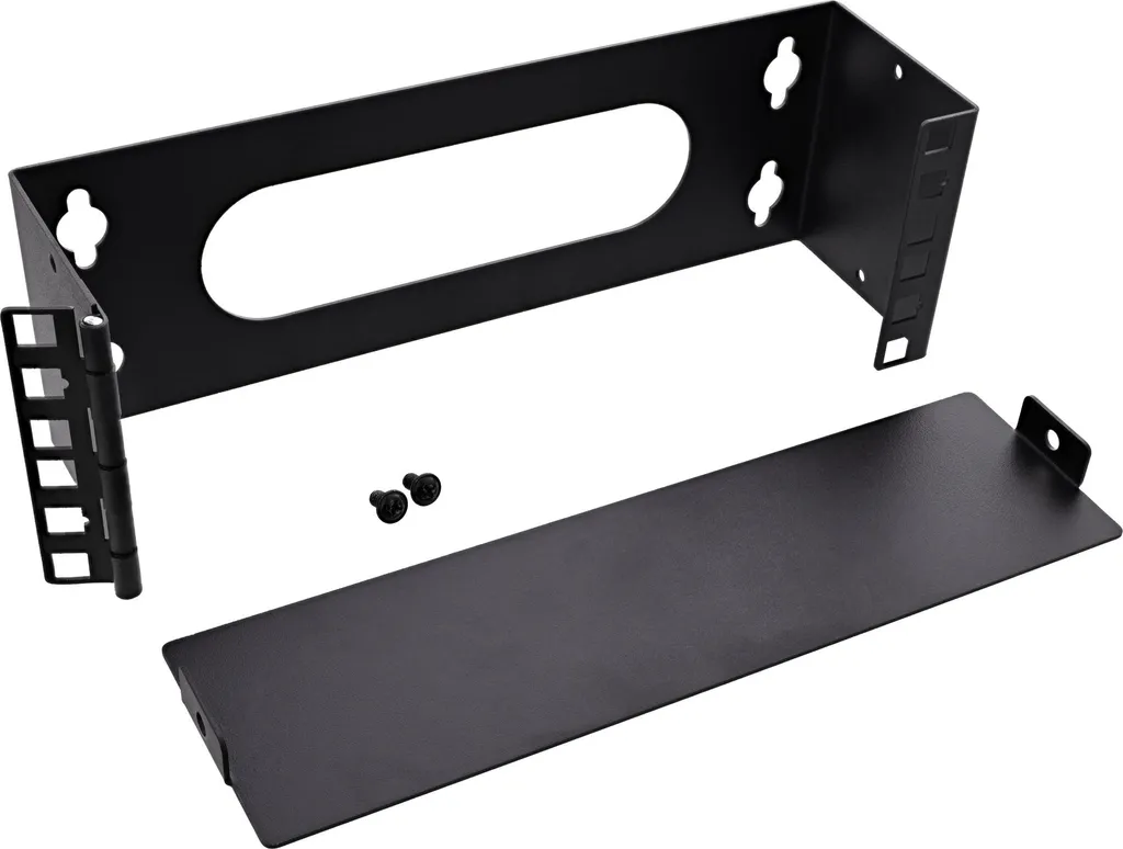 Support mural rack 10 pouces 2U InLine pour petit équipement informatique - 3