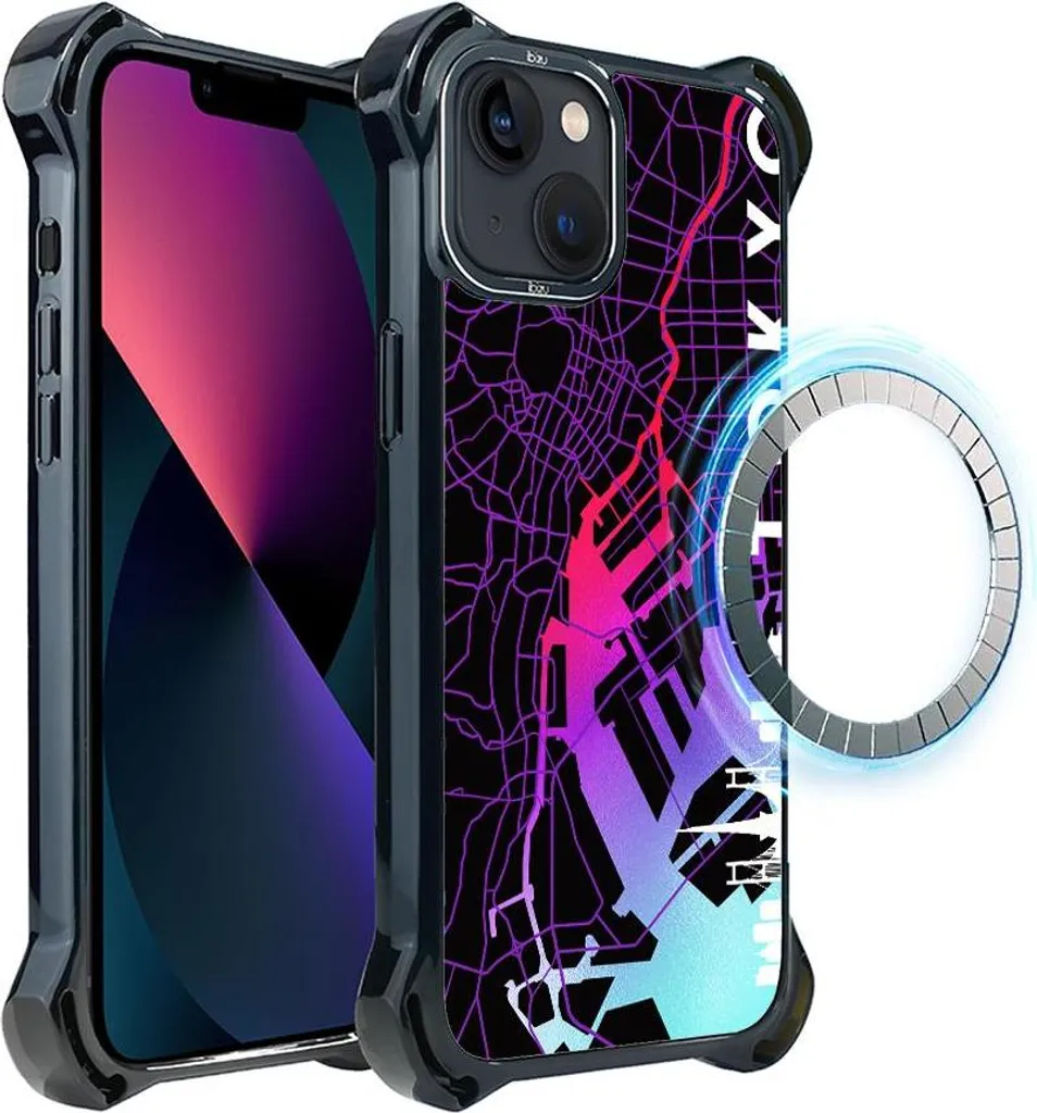 Custodia iPhone 13 MagSafe IBIZU DropGuard Ultra Tokyo Resistente