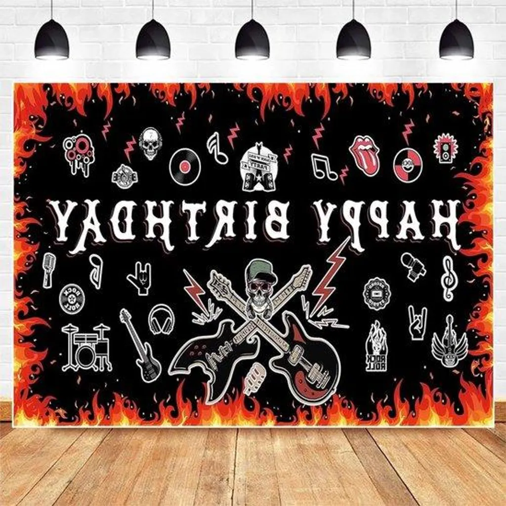 Décoration de fête vinyle haute densité 1,5x1m - Rendu visuel Premium