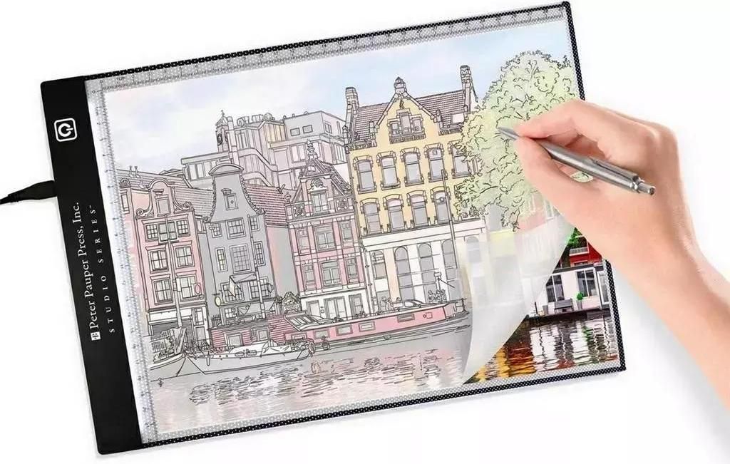 Tablica A4 do rysowania kreślarska LED (Schul- und Schrein, Zeichenbretter)