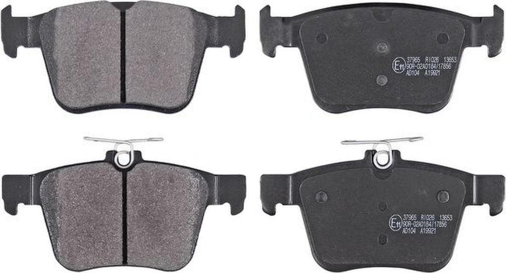 A.B.S. Bremsbeläge Satz Hinten für VW Golf VII Schrägheck (5G1, BQ1, BE1, BE2) 37965