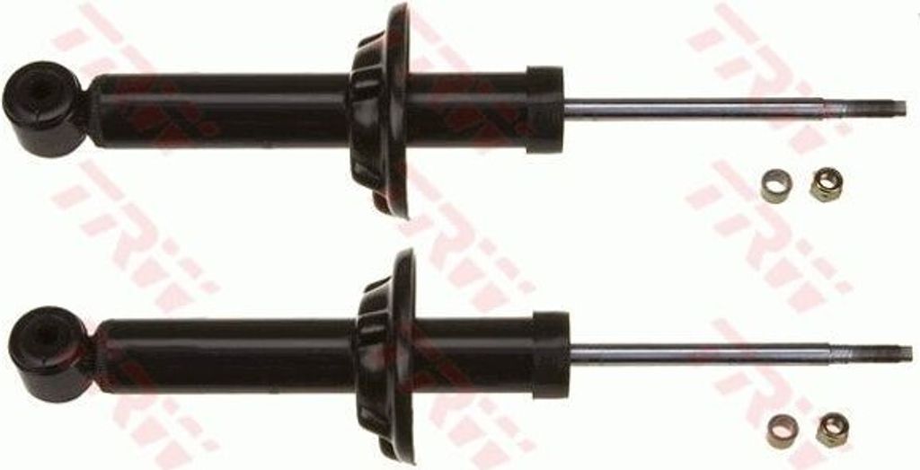 2x TRW SATZ Gasdruck STOSSDÄMPFER HINTEN