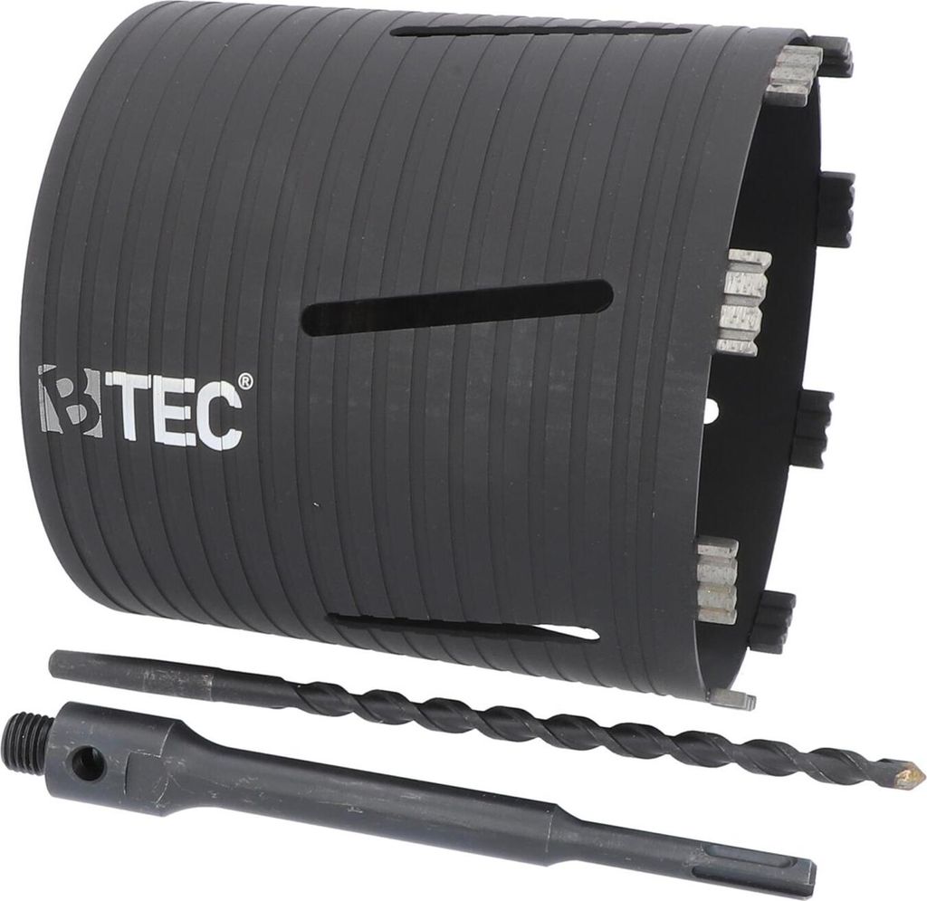 NEXT GENERATION Diamant Bohrkrone Beton Nutzlänge 180 mm 162 mm SDS-plus lang 200 mm mit Zentrierbohrer