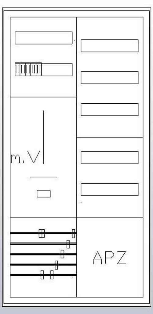ABN Komplett-Schrank EFH/3Pkt. S27ZA110