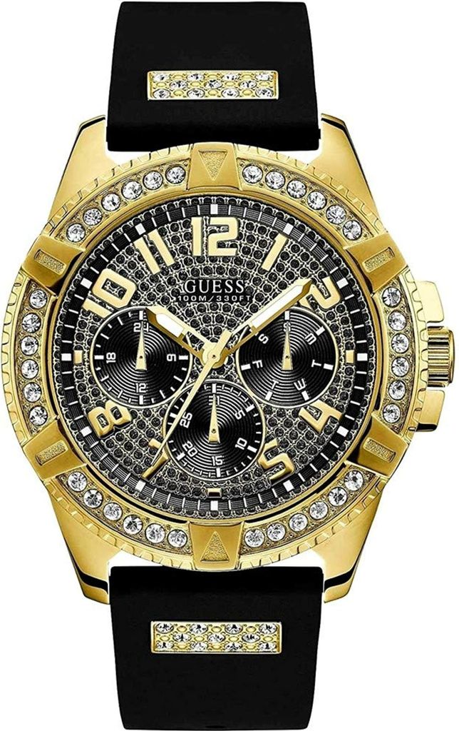 Orologio Guess da uomo W1132G1 CYRKONIE nero Immagine del prodotto 
